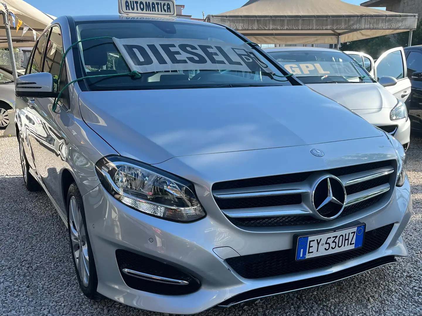 Mercedes-Benz B 180 D 110 CV CAMBIO AUTOMATICO KM CERTIFICATI 2015 Zilver - 1