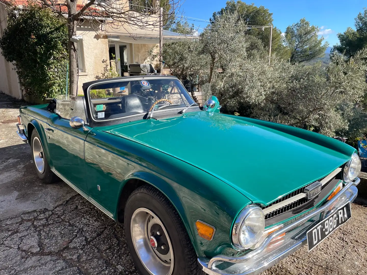 Triumph TR6 Zielony - 1