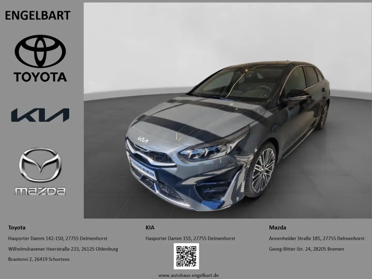 Kia ProCeed / pro_cee'd GT-Line 1.5T Technologie-Paket Leder-Paket Grau - 1