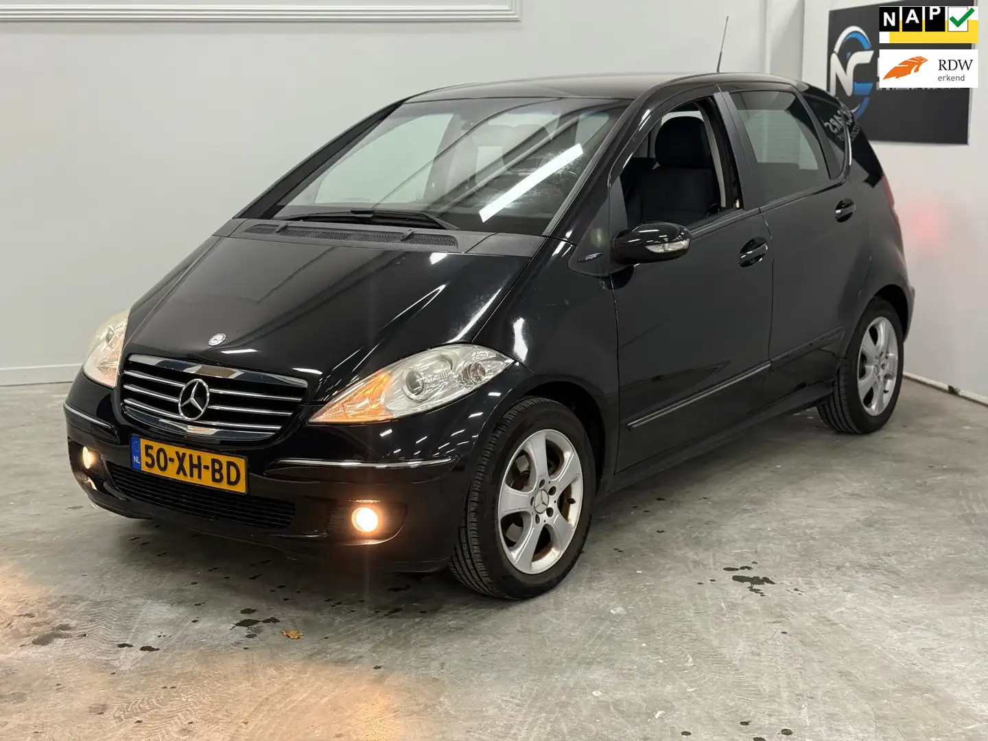 Mercedes-Benz A 170 Avantgarde NAP / NETTE AUTO / AIRCO / RIJDT SCHAKE Zwart - 1