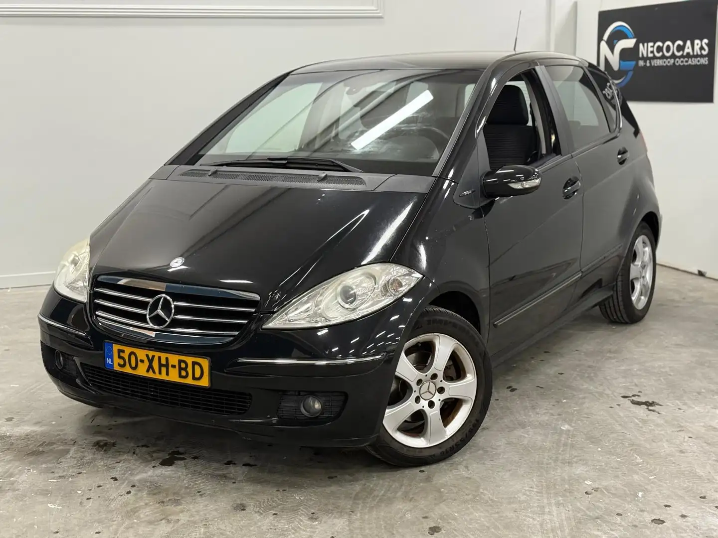 Mercedes-Benz A 170 Avantgarde NAP / NETTE AUTO / AIRCO / RIJDT SCHAKE Zwart - 2