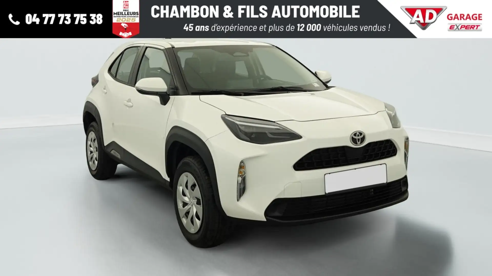 Toyota Yaris Cross Hybride 116h 2WD Dynamic Blanc - 1