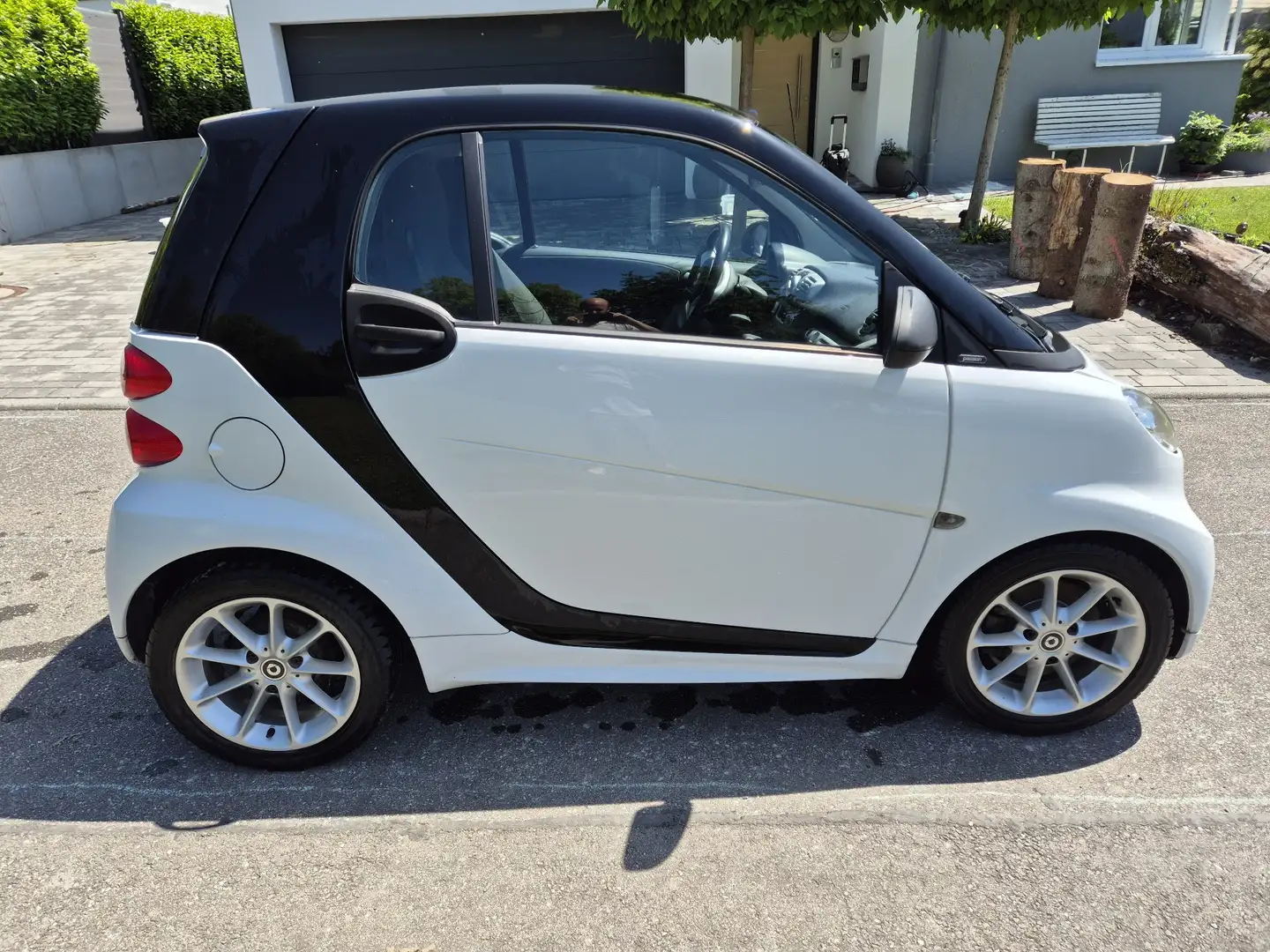 smart forTwo smart fortwo coupe coupe softouch passion Weiß - 2
