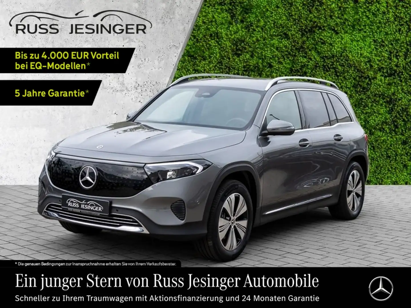 Mercedes-Benz EQB 300 4M Progressive *LED*Cam*TotW*MBUX*Navi* Gris - 1