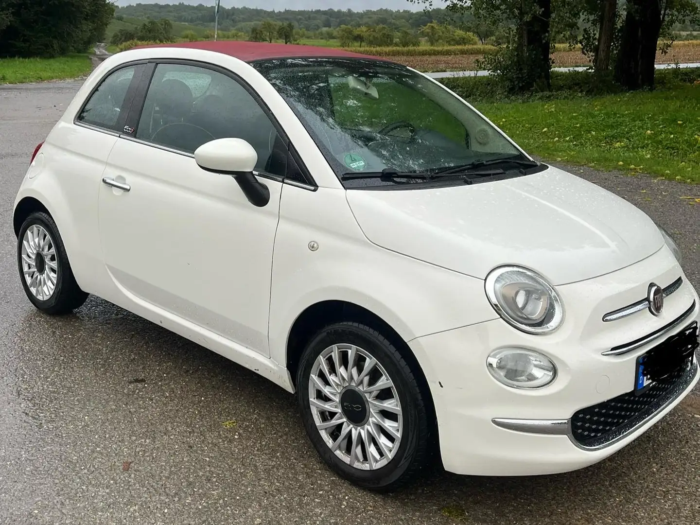 Fiat 500C 500 C 1.2 8V Lounge Weiß - 1
