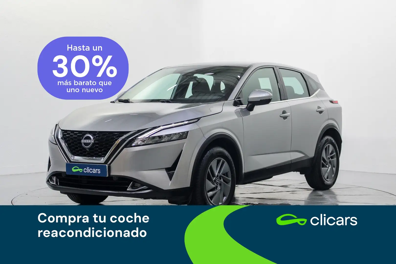 Nissan Qashqai 1.3 DIG-T mHEV 12V Acenta 4x2 Aut. 116kW Plateado - 1