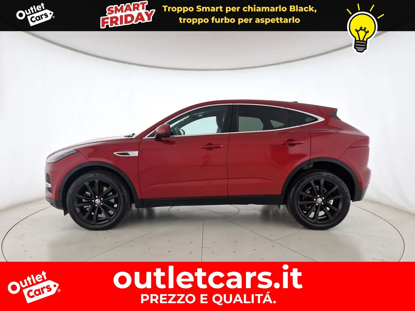 Jaguar E-Pace 2.0d i4 mhev se awd 204cv auto Rouge - 2