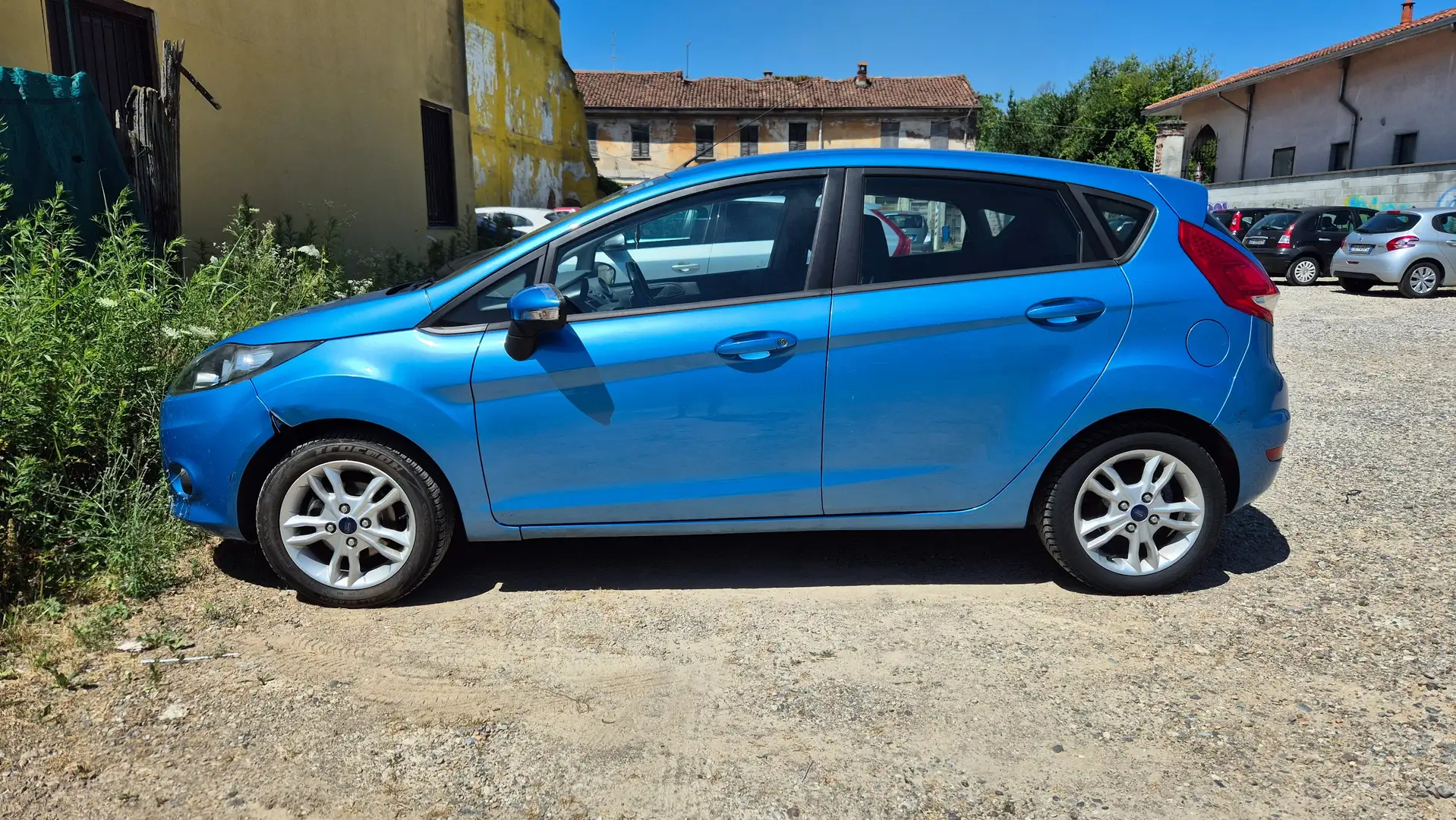 Ford Fiesta Fiesta VI 2008 5p 1.2 16v Titanium c/esp 82cv E5 Blu/Azzurro - 2
