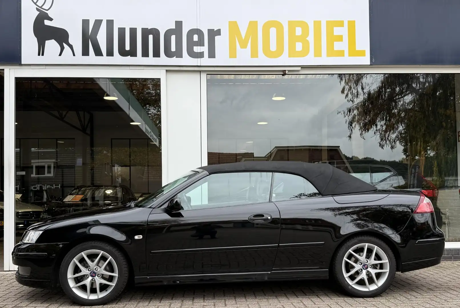 Saab 9-3 Cabrio 1.8t Vector |3e Eig.|Prachtconditie| Noir - 2