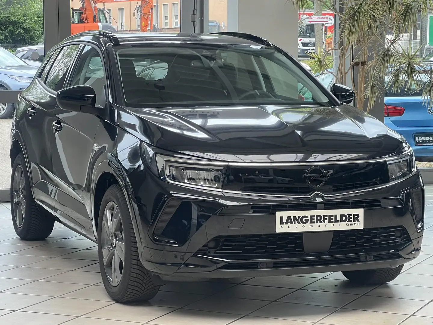 Opel Grandland X Grandland (x) 1.2Turbo GS*KAMERA*Teilleder*TPM* Schwarz - 1