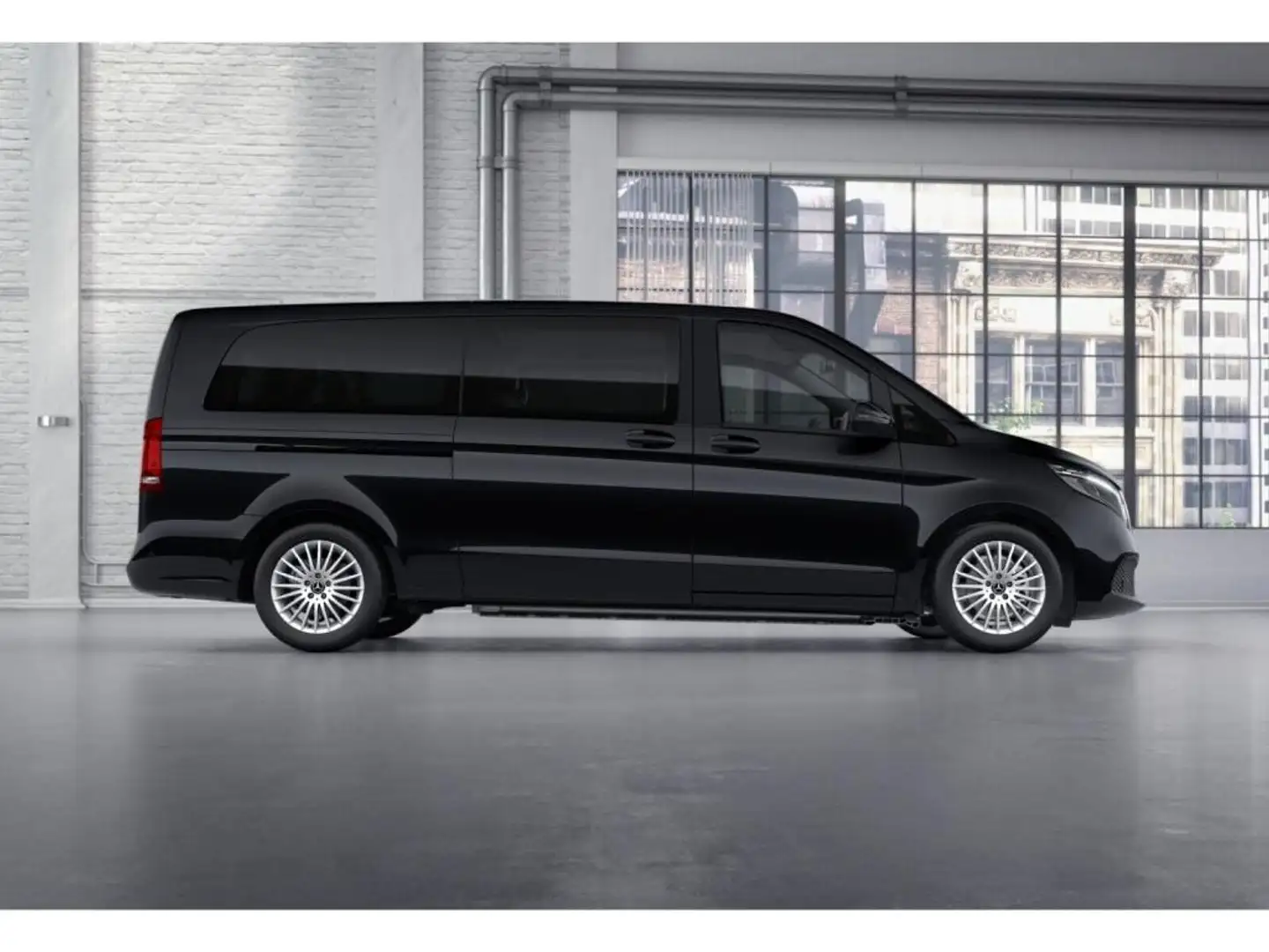 Mercedes-Benz EQV 300 Extralang *Navi*RKam*LED*PTS*Klima*DAB* Schwarz - 2