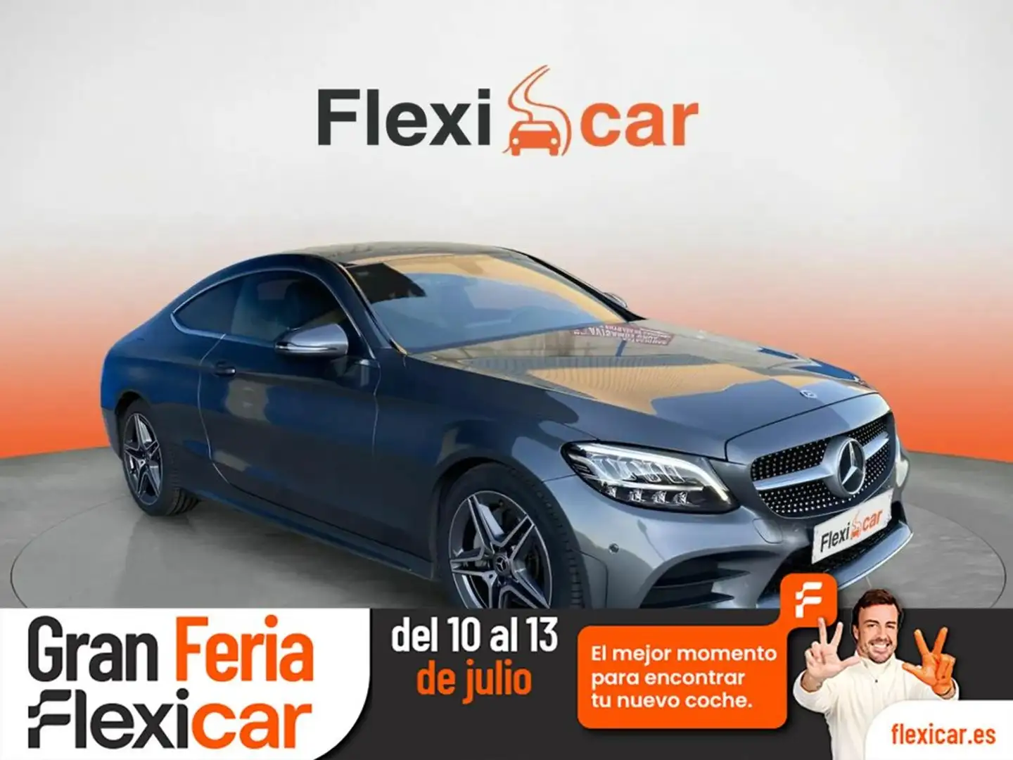 Mercedes-Benz C 220 Coupé d Grijs - 1