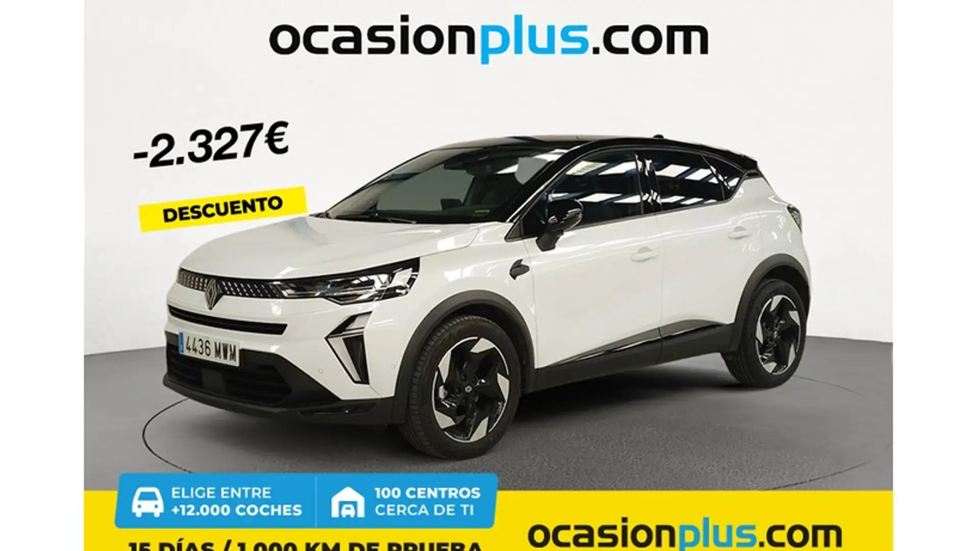 Renault Captur TCe GPF Micro Híbrido Techno EDC 117kW Blanco - 1