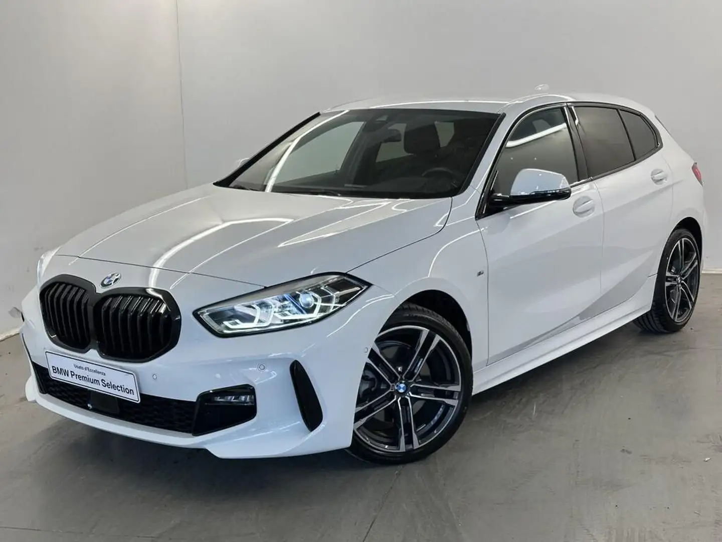 BMW 118 118d Msport auto Bianco - 1