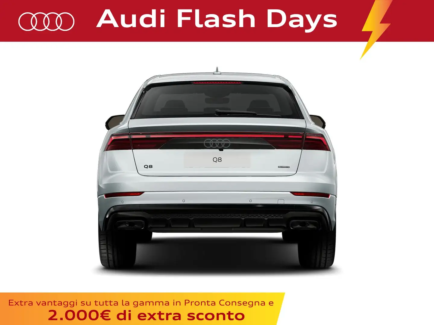 Audi Q8 55 3.0 tfsi mhev s line edition quattro tiptronic Grijs - 2