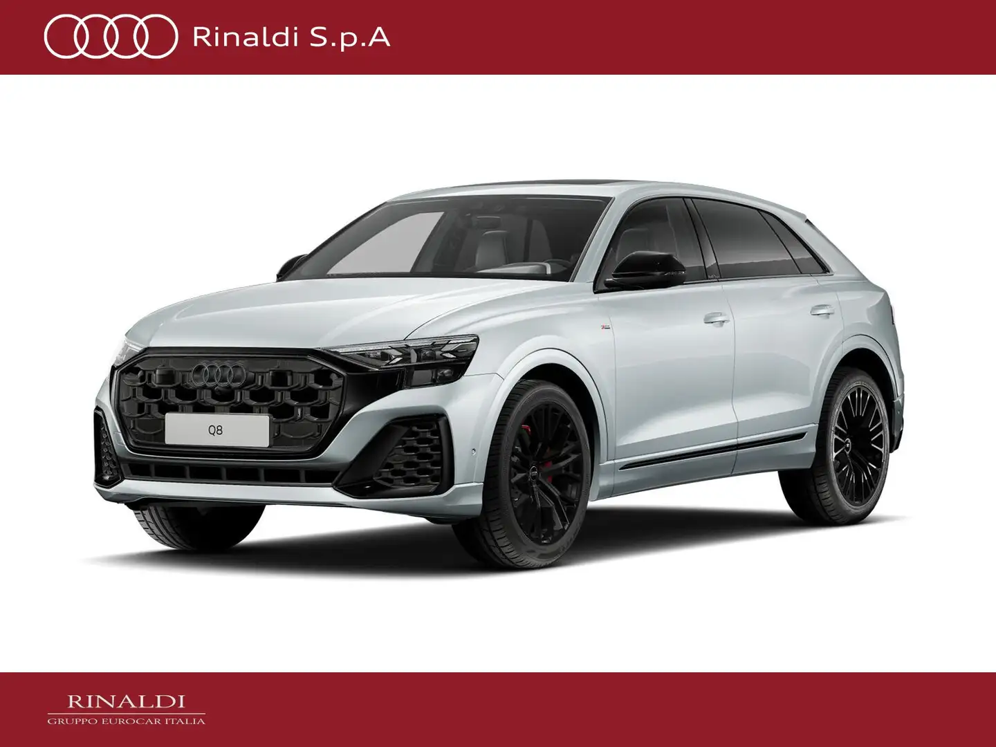 Audi Q8 55 3.0 tfsi mhev s line edition quattro tiptronic Gri - 1