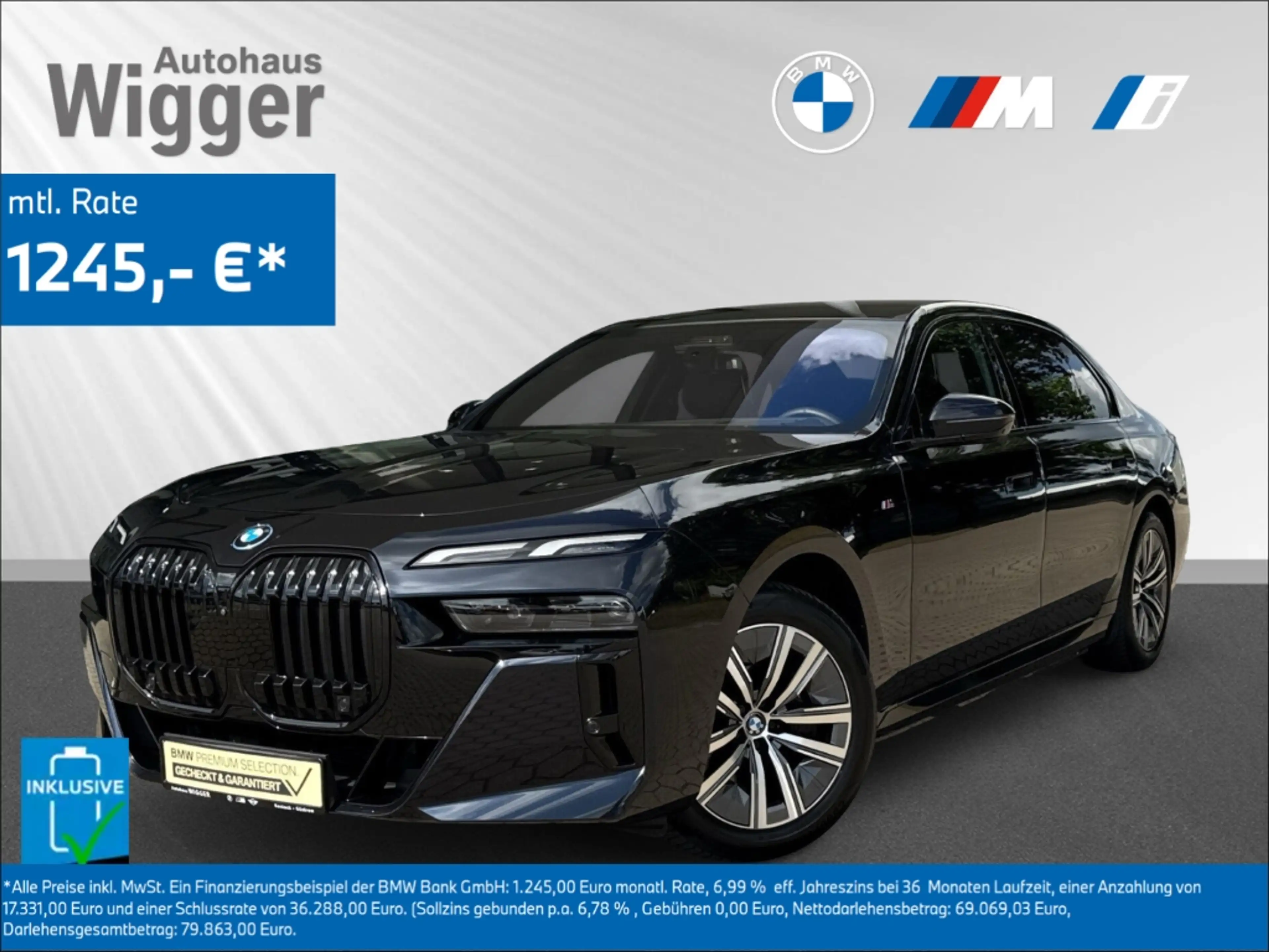 BMW i7 M Sport xDrive60/HUD/AHK/Bowers & Wilkins
