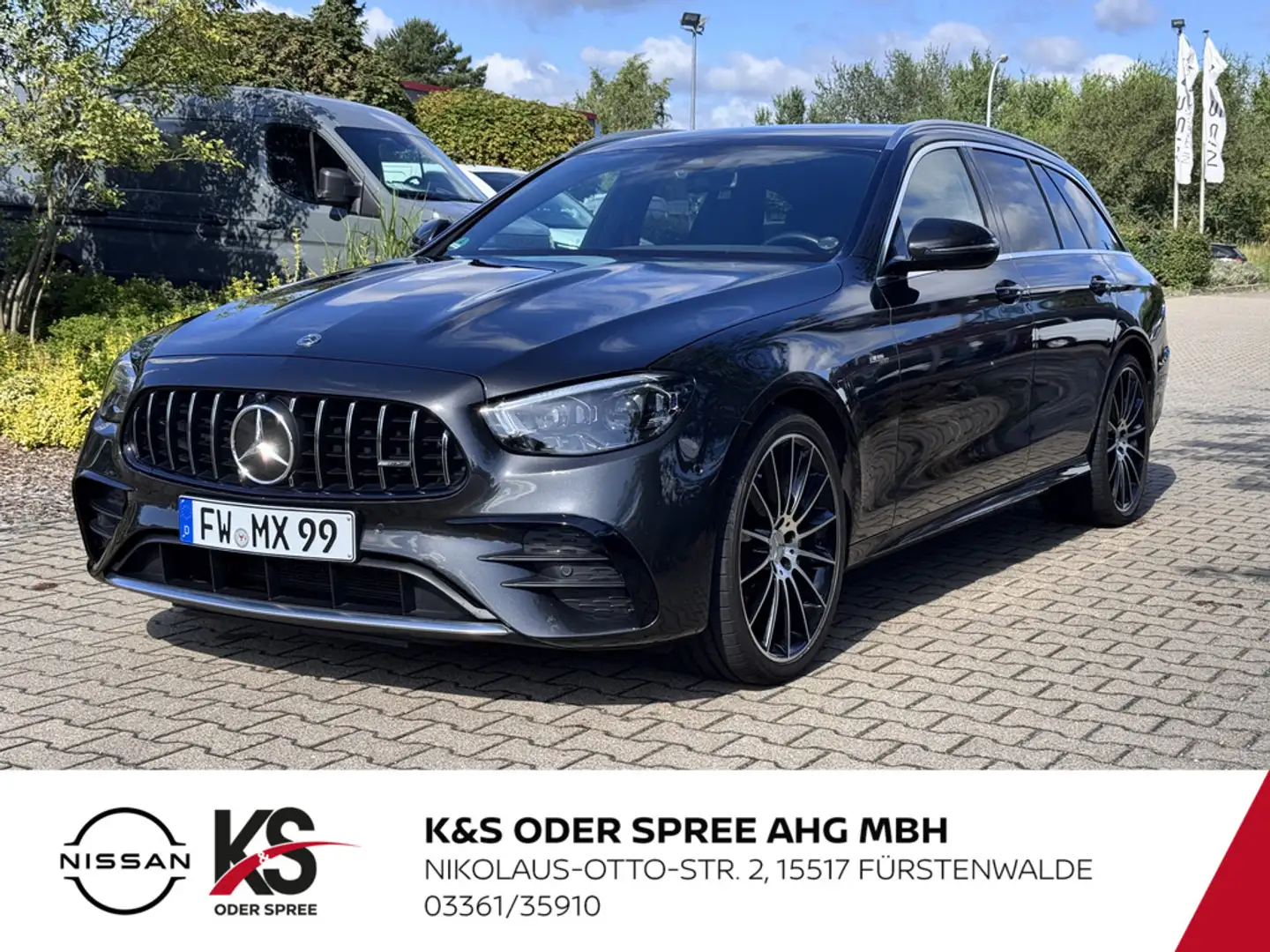 Mercedes-Benz E 53 AMG T 4M+ MBUX+Burm+MBeam+Ambiente LED Grau - 1