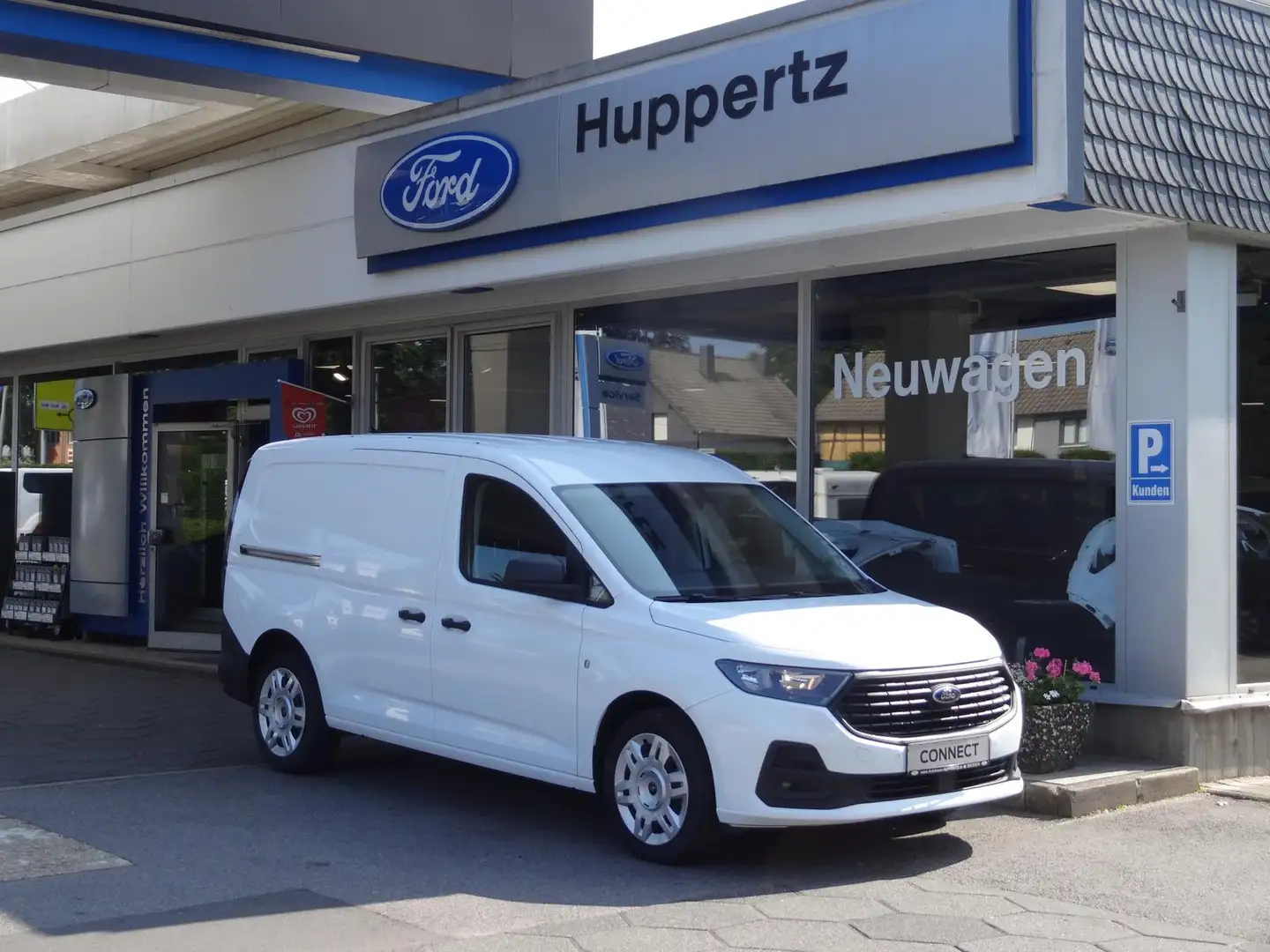 Ford Transit Connect Grand Transit Connect 2.0 L2 Trend AHK PDC Navi Blanc - 1