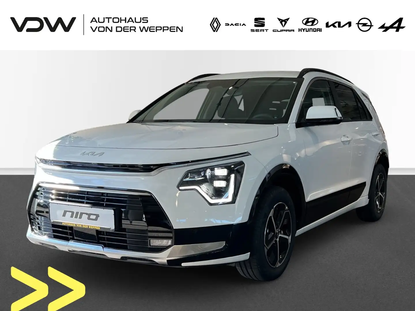 Kia Niro Hybrid Spirit 1.6 HEV 129 DCT VIS KOM STY Klima Bianco - 1