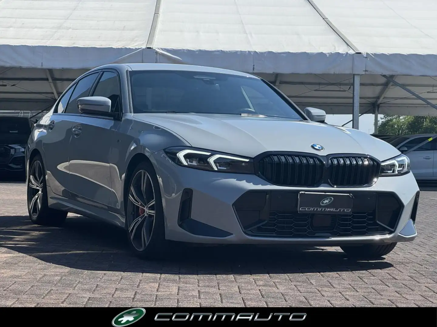 BMW 320 d 48V Msport Pro Grijs - 2