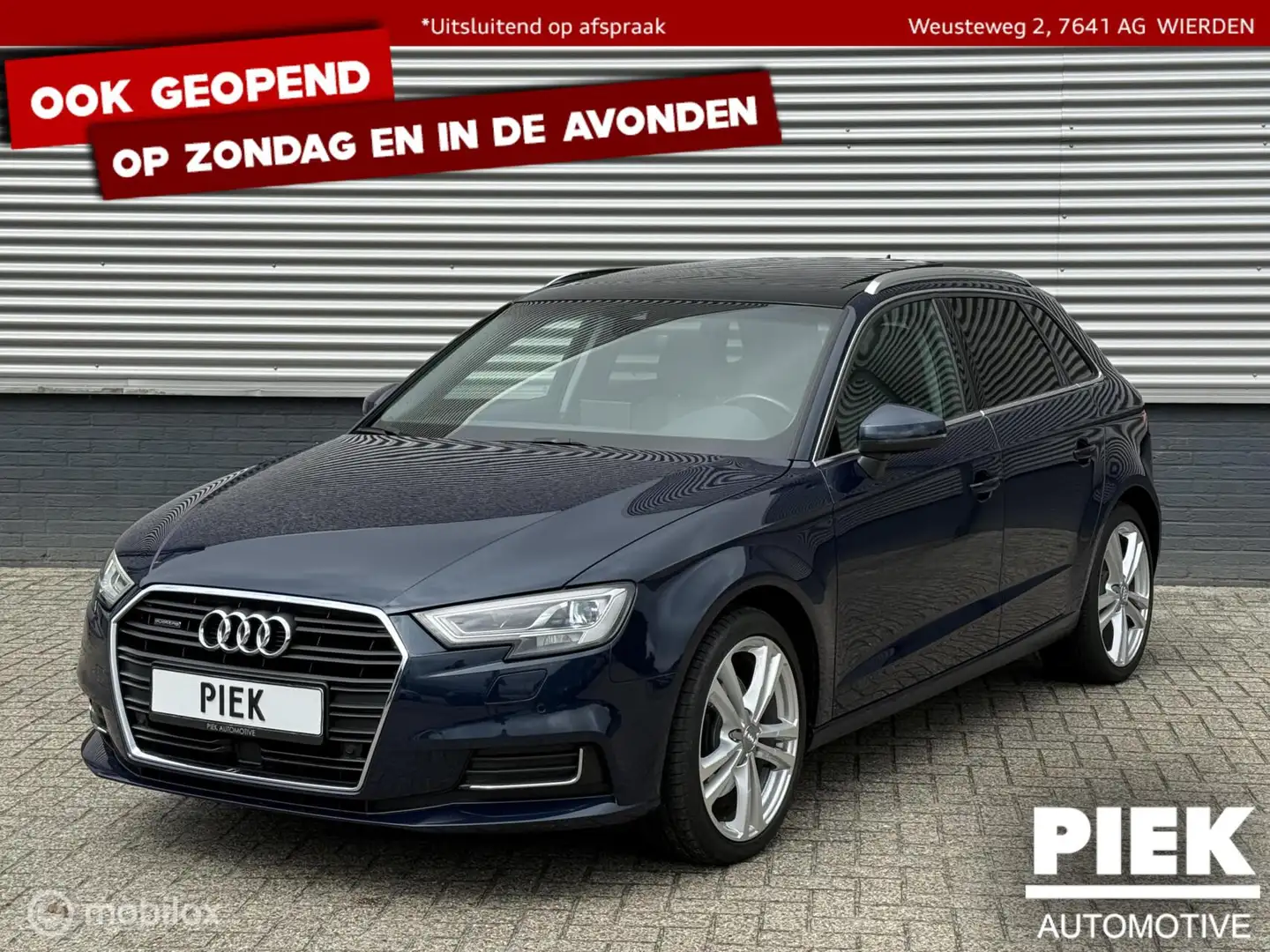 Audi A3 Sportback 2.0 TFSI quattro Pro S-Line Plus PANODAK Blau - 1