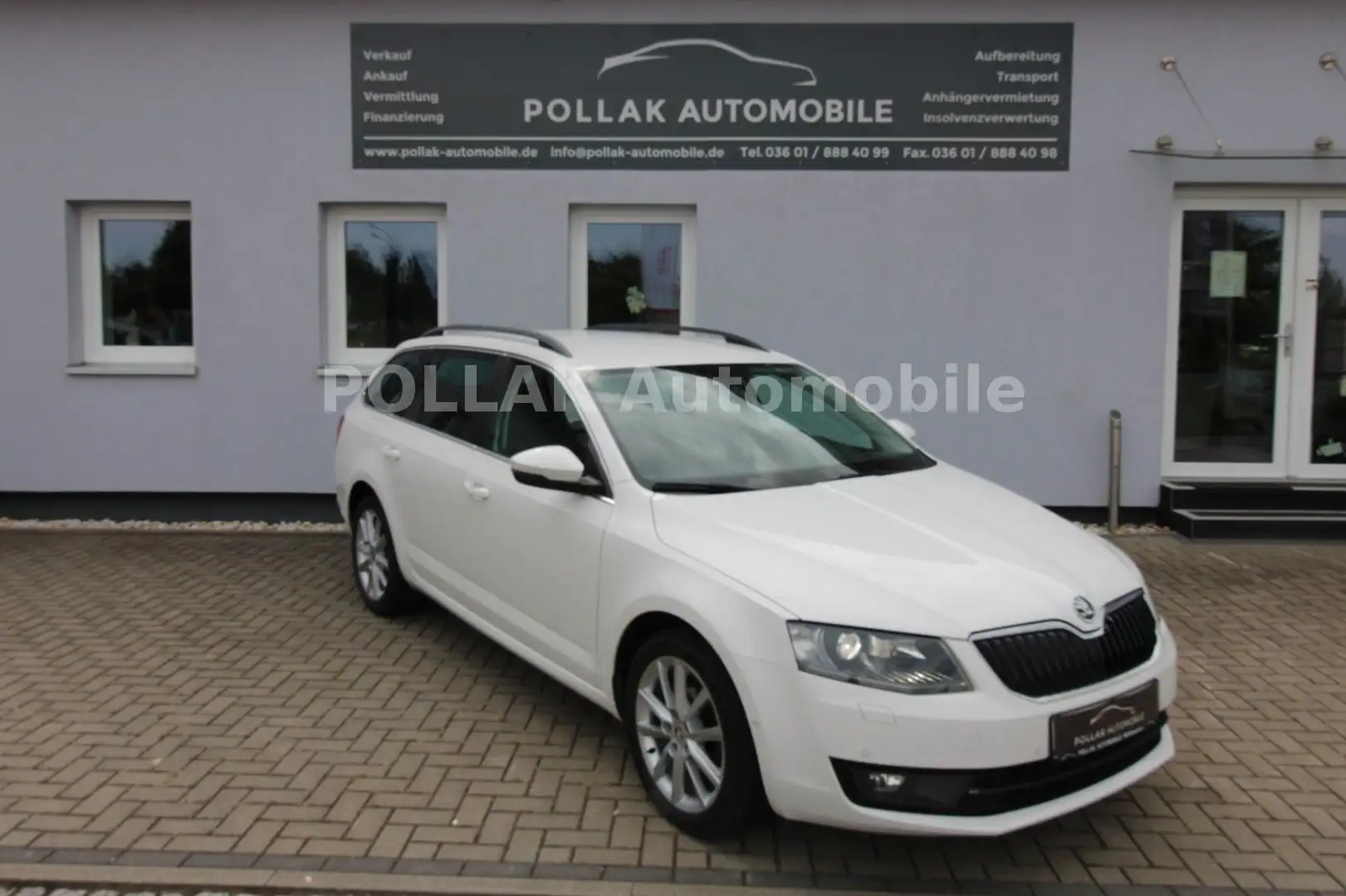 Skoda Octavia Elegance*BIXENON*MFL*SHZ*PDC*LEDER*GRA* Weiß - 1