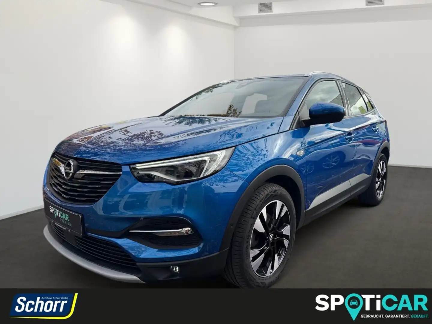 Opel Grandland X 1.6 180PS Automatik Elegance Blauw - 1