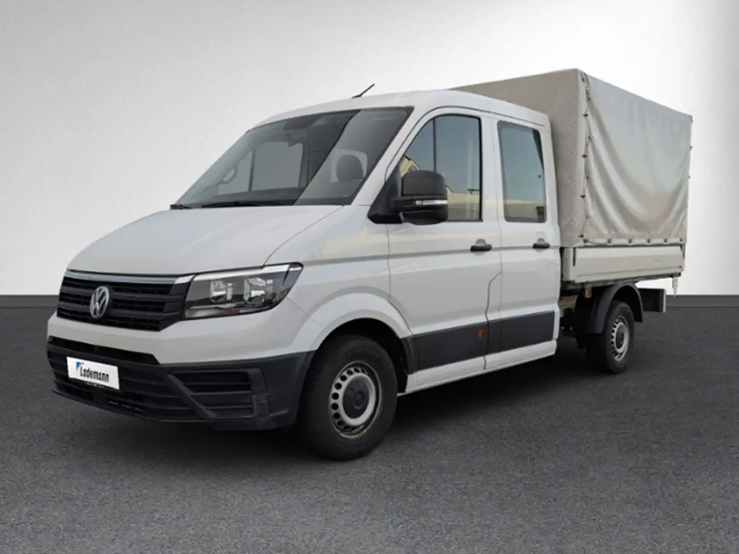 Volkswagen Crafter Pritsche 35 2.0 TDI DOKA L2 +AHK+AUFBAU+ Weiß - 2