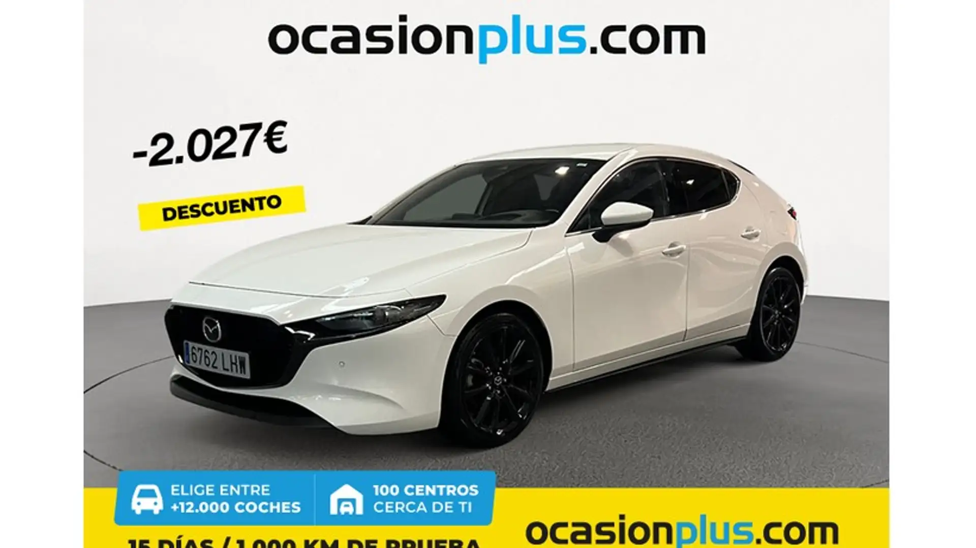 Mazda 3 2.0 Skyactiv-X Evolution-X 132kW Blanco - 1