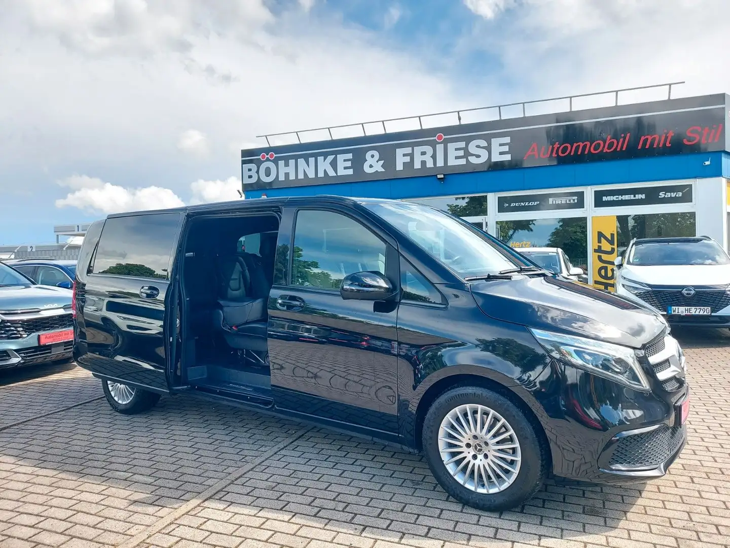 Mercedes-Benz V 250 V -Klasse V250 d AMG AVANTGARDE extralang 8 Sitz Noir - 1