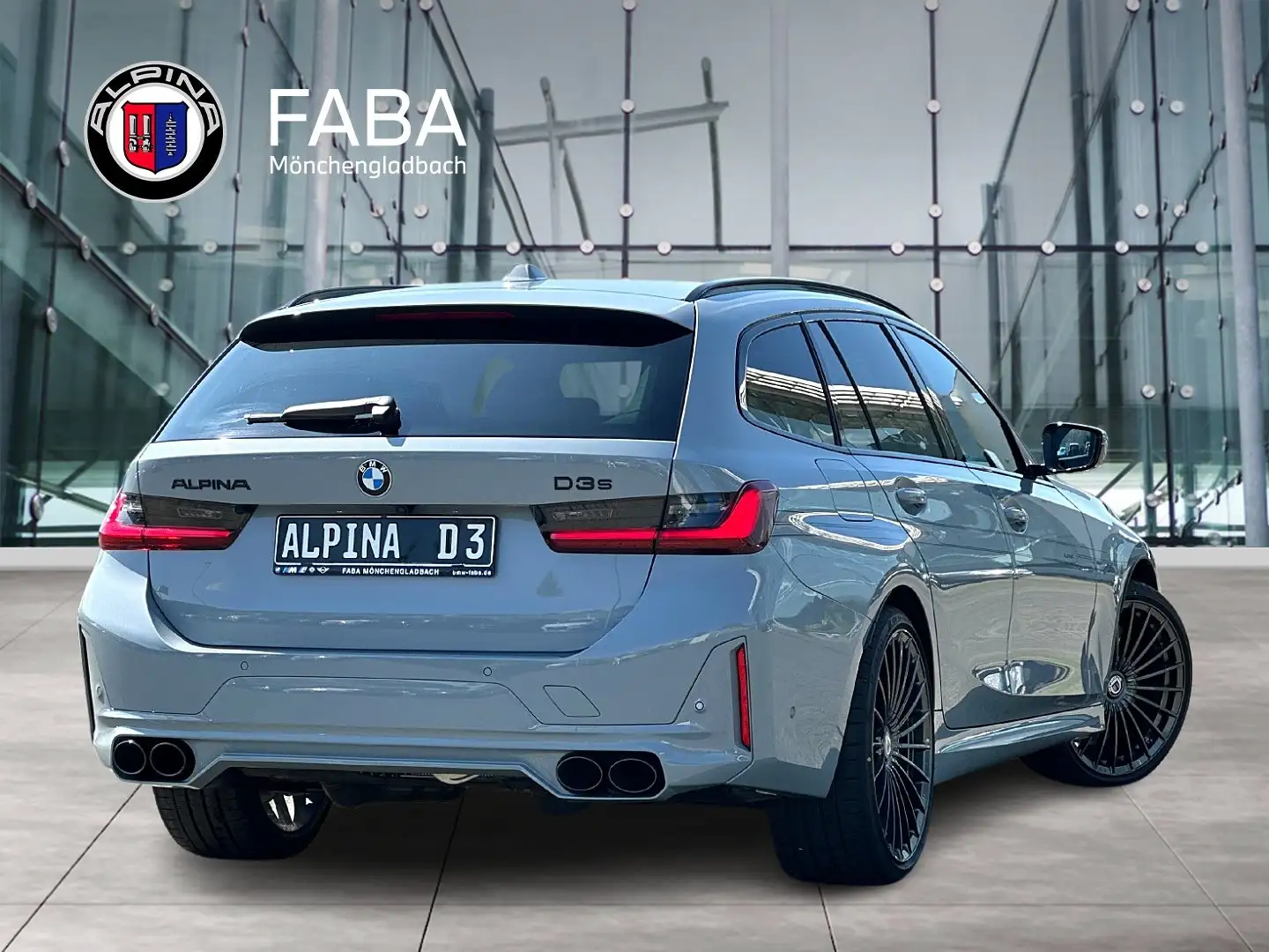 Alpina D3 S Touring Allrad Head-Up HK HiFi DAB Gri - 2