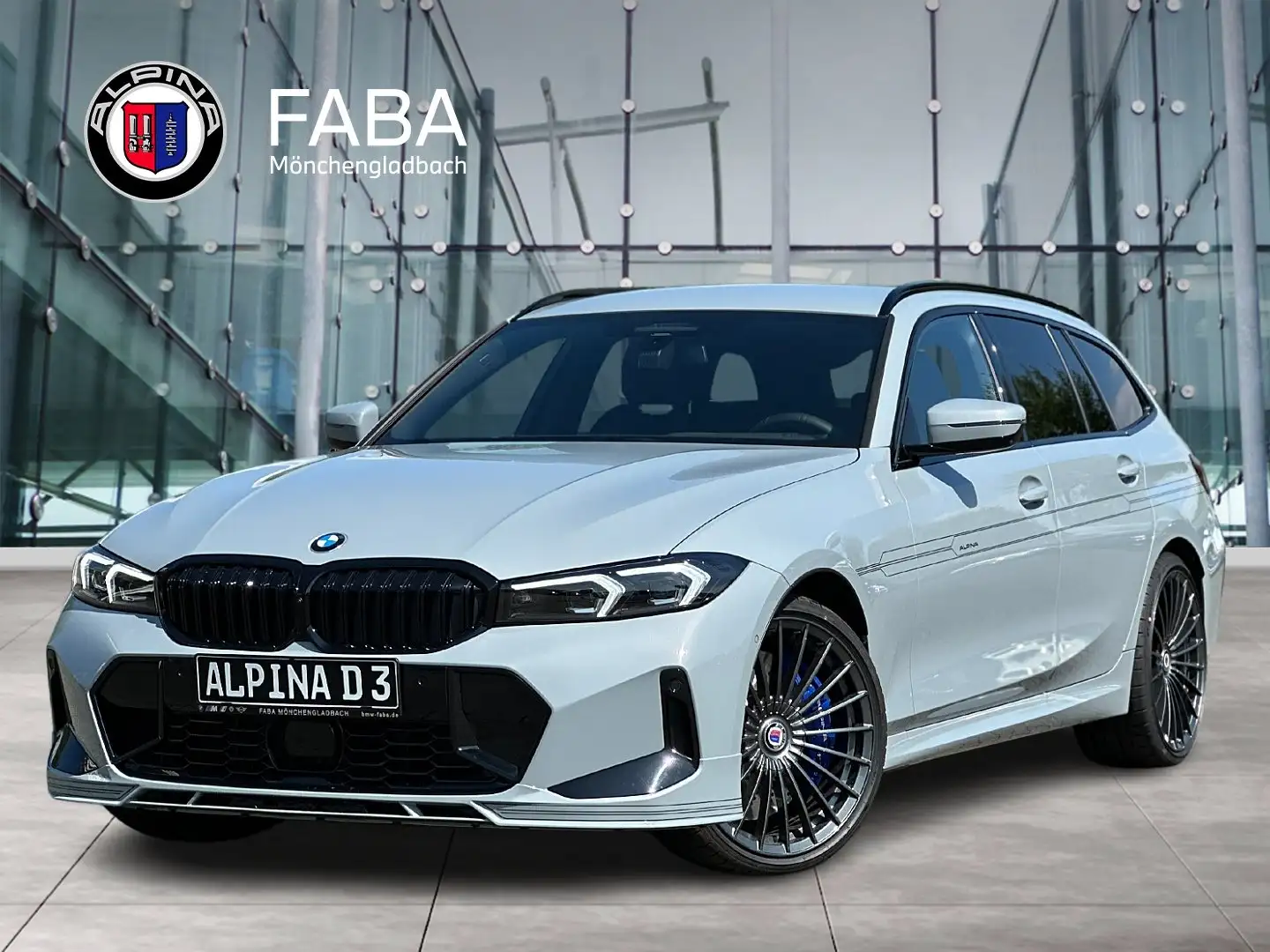Alpina D3 S Touring Allrad Head-Up HK HiFi DAB Gri - 1