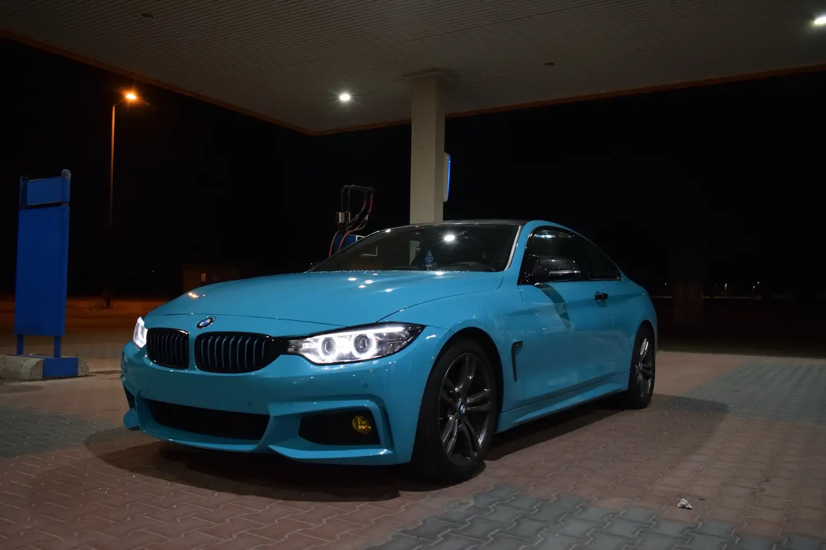BMW 430 430i Coupe Msport Zilver - 1