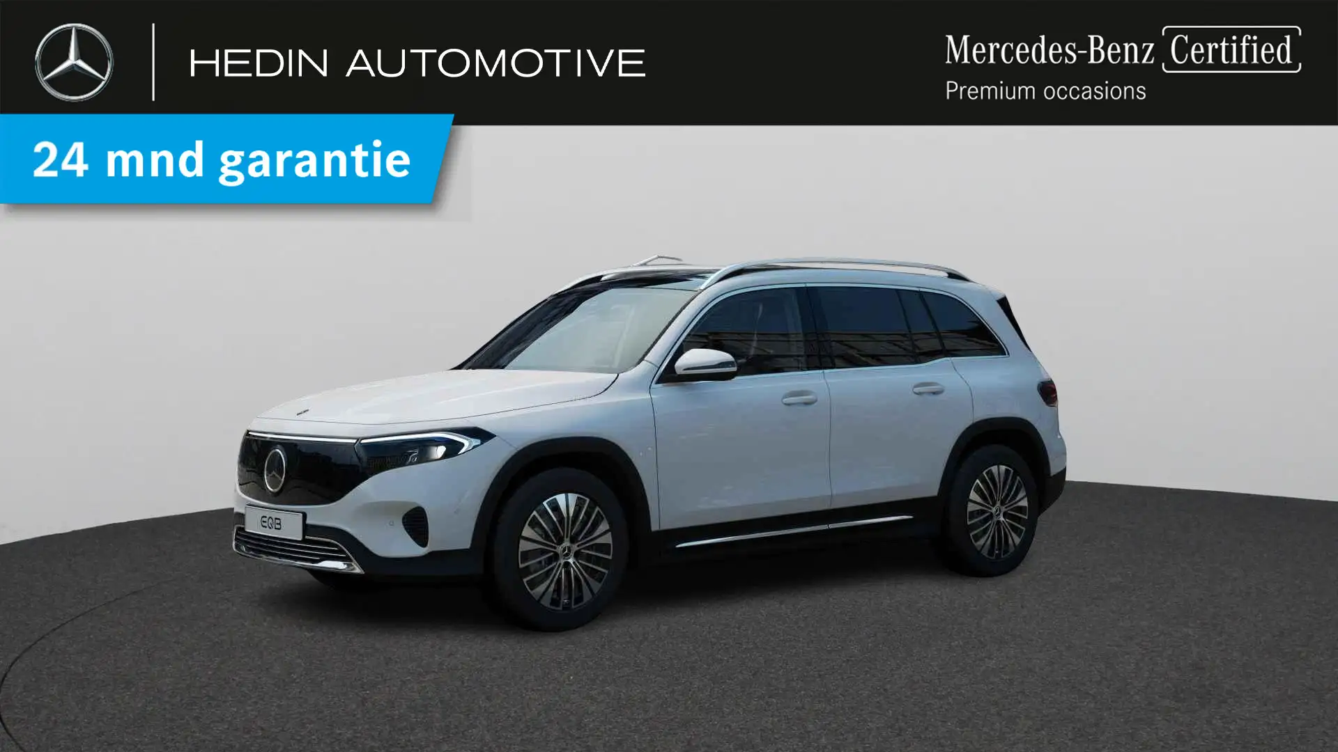 Mercedes-Benz EQB 300 4MATIC Luxury Line | Panoramisch dak | Distronic | Wit - 1