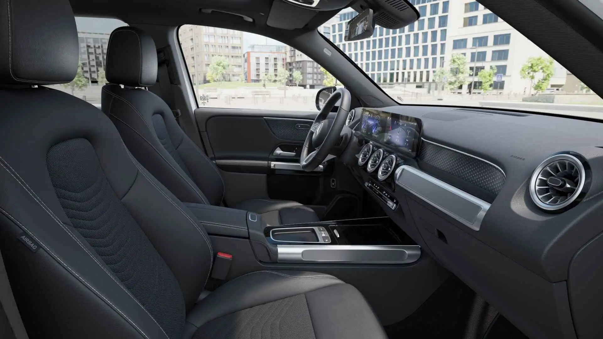 Mercedes-Benz EQB 300 4MATIC Luxury Line | Panoramisch dak | Distronic | Wit - 2