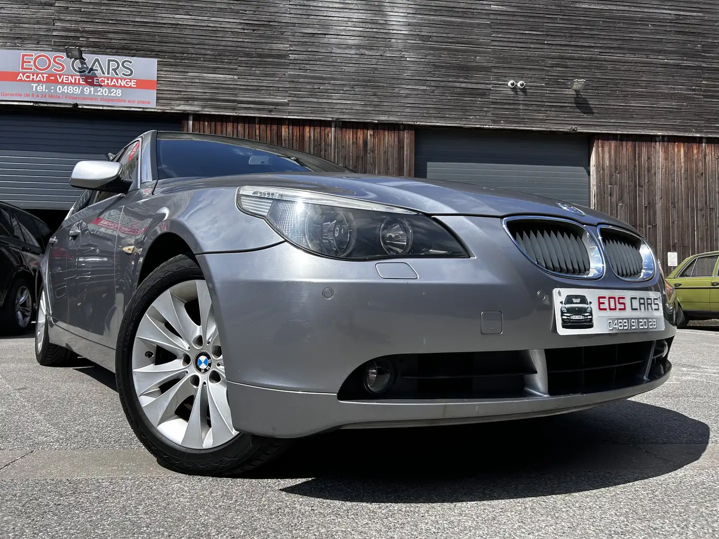 BMW 520 d 1°Prop Carnet d'entretien Gps Clim Gar 1An Szary - 1
