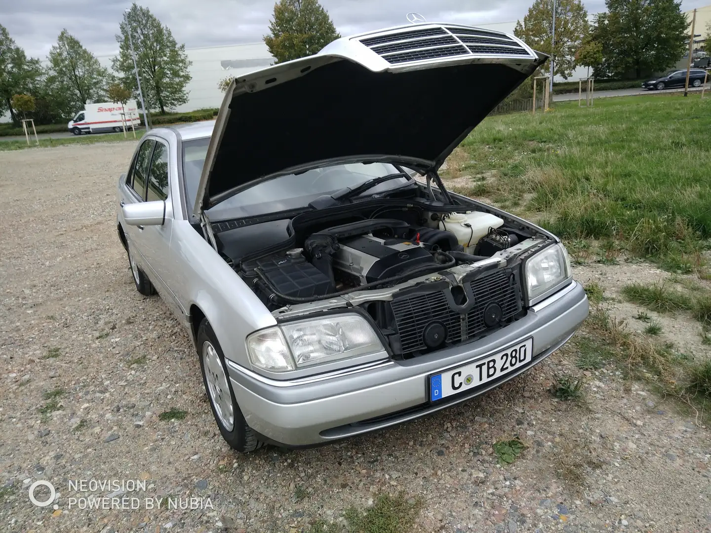 Mercedes-Benz C 280 C-Klasse+Elegance srebrna - 2