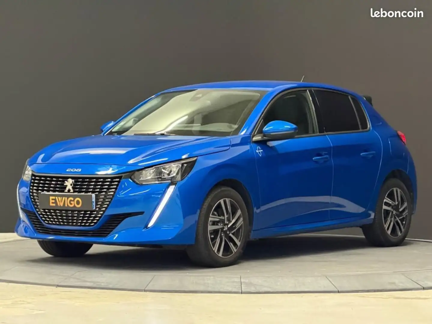 Peugeot 208 1.2 PURETECH 130ch EAT8 LE MANS Bleu - 1