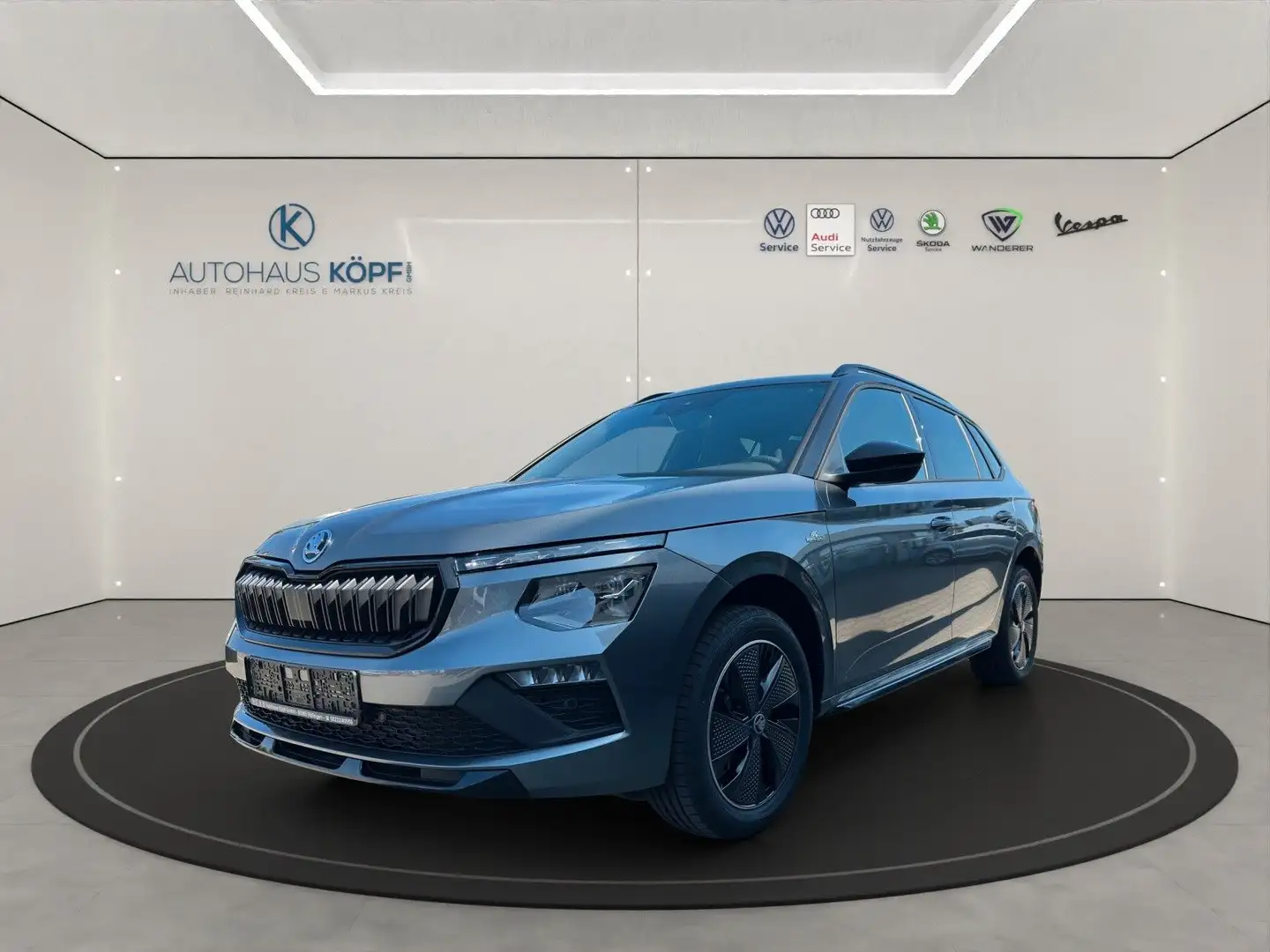 Skoda Kamiq Monte Carlo 1.5TSI DSG*Panoramaglasdach Grijs - 1