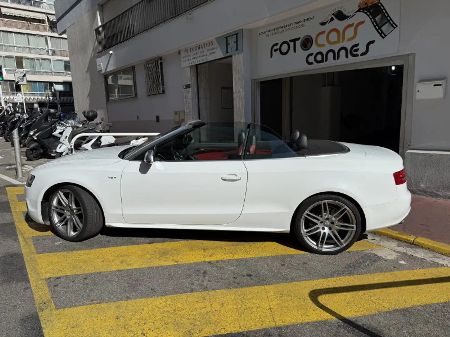Audi Cabriolet 3.0 V6 TFSI 333CH QUATTRO S TRONIC 7 Blanc - 2