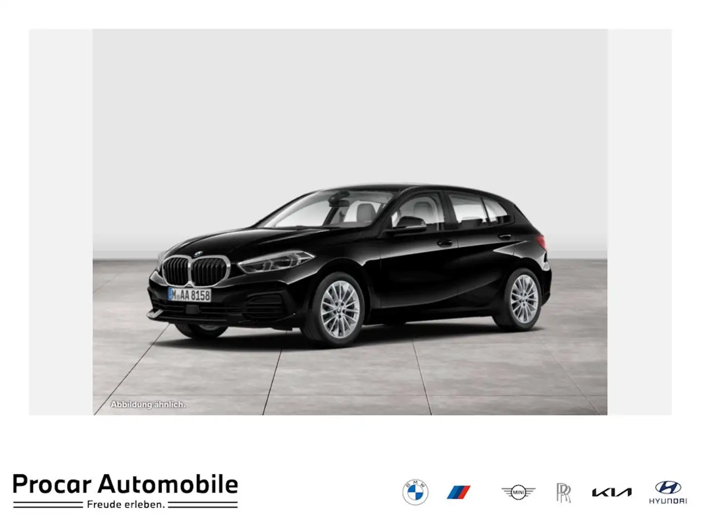 BMW 118 i ADVANTAGE+LED+SHZ+PDC+17" LMR Zwart - 1