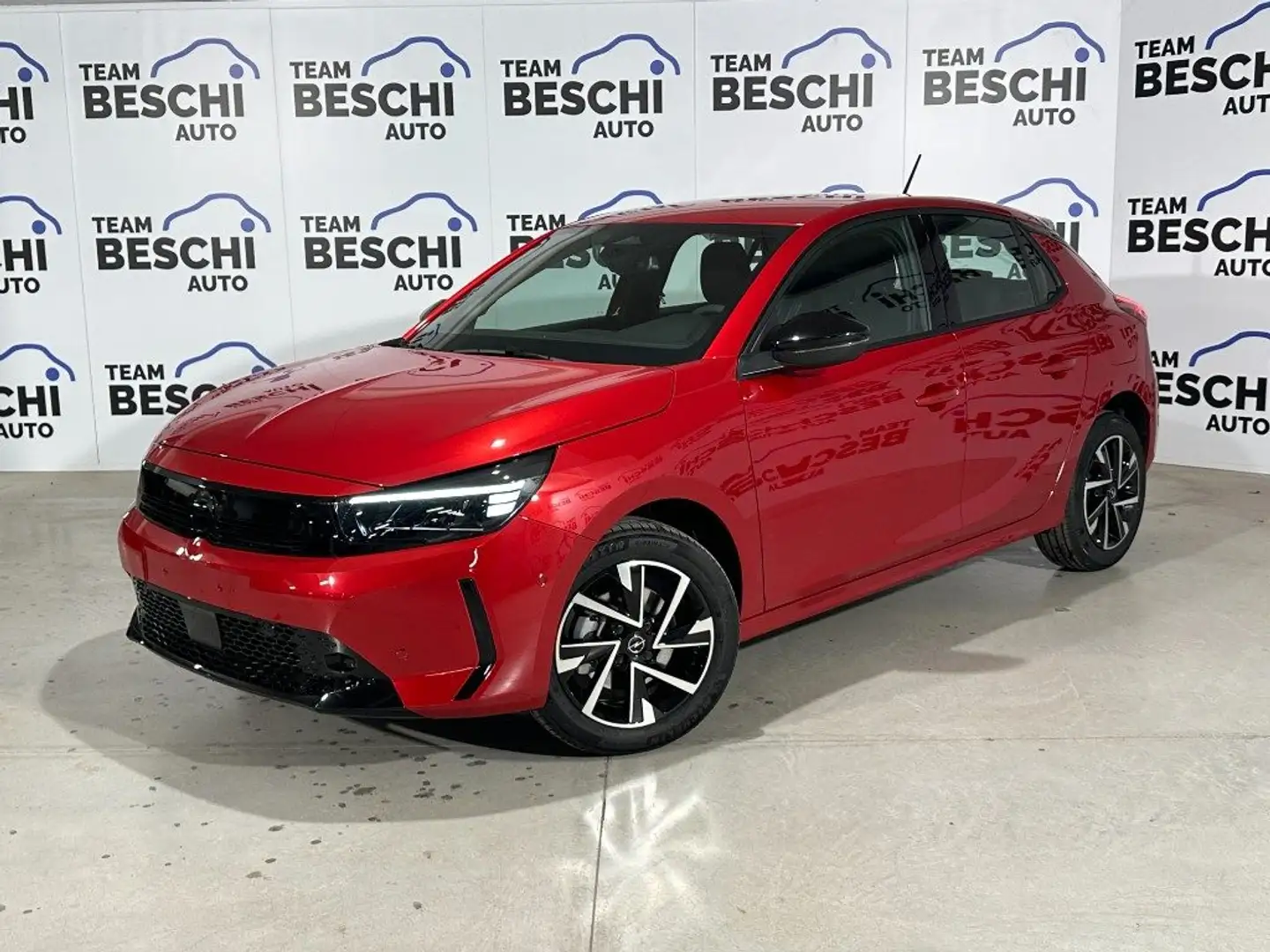 Opel Corsa 1.2 BENZ 100 CV GS Rouge - 1