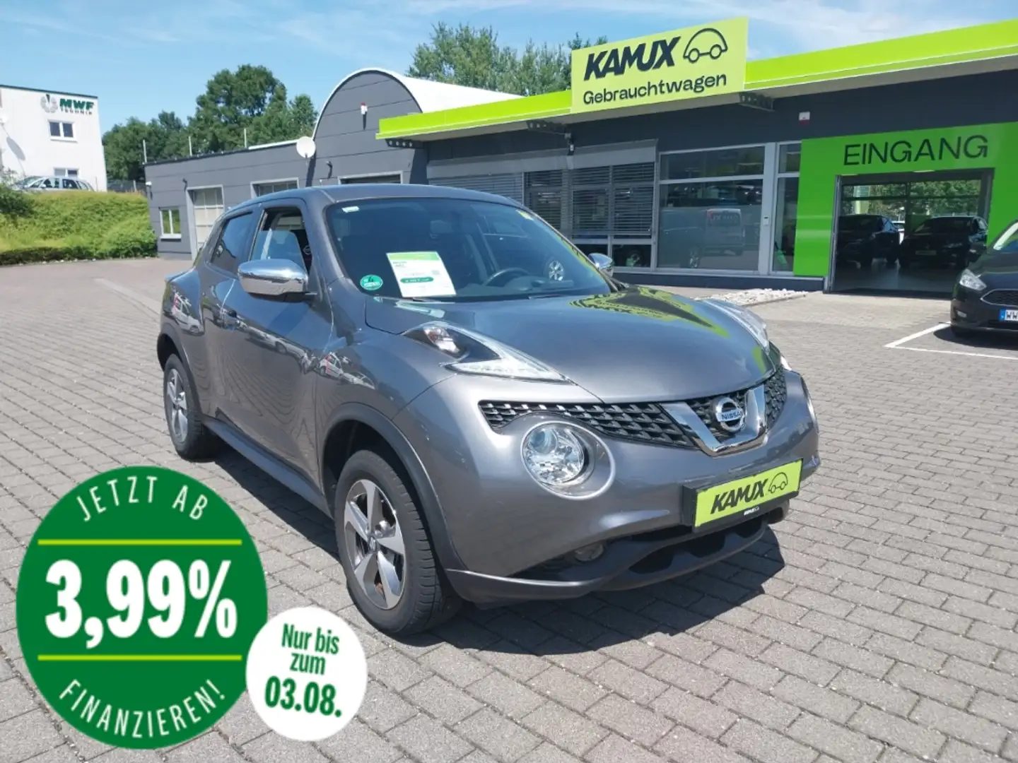 Nissan Juke 1.6 Aut.Acenta+NAVI+KAMERA+PDC Grey - 1