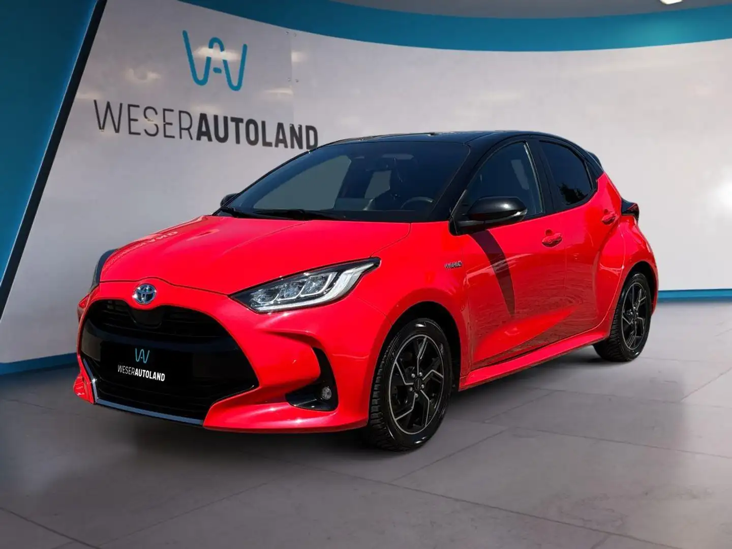 Toyota Yaris 1.5 HYB Premiere Ed. LED HUD RELAX CARPLAY Rouge - 1