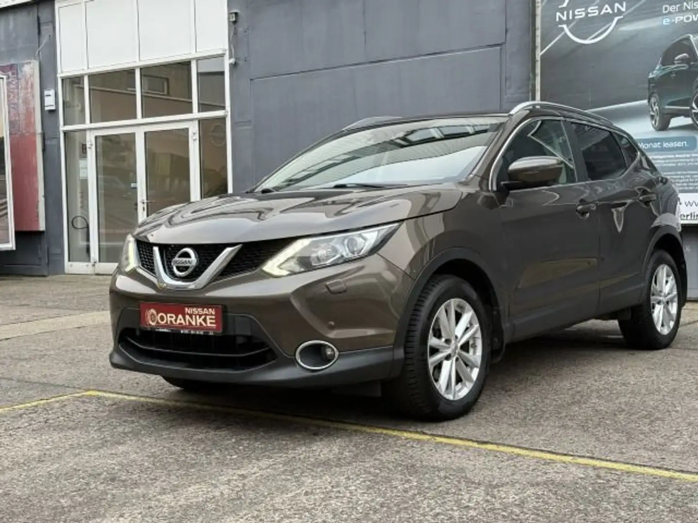 Nissan Qashqai 1.6 DIG-T Tekna 6MT Allwetter*AVM*Shzg Marrón - 2