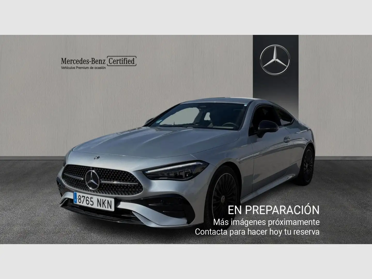 Mercedes-Benz CLE 220 d Coupé Plateado - 1