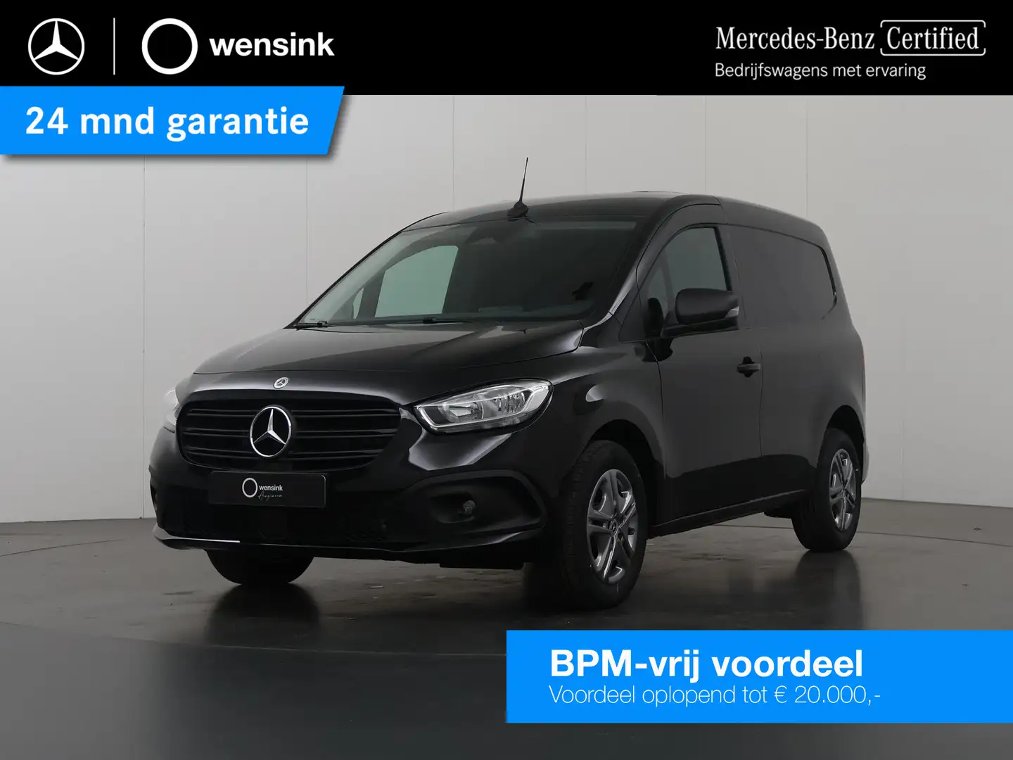 Mercedes-Benz Citan 108 CDI L1 Pro | Trekhaak | Achteruitrijcamera | A Zwart - 1