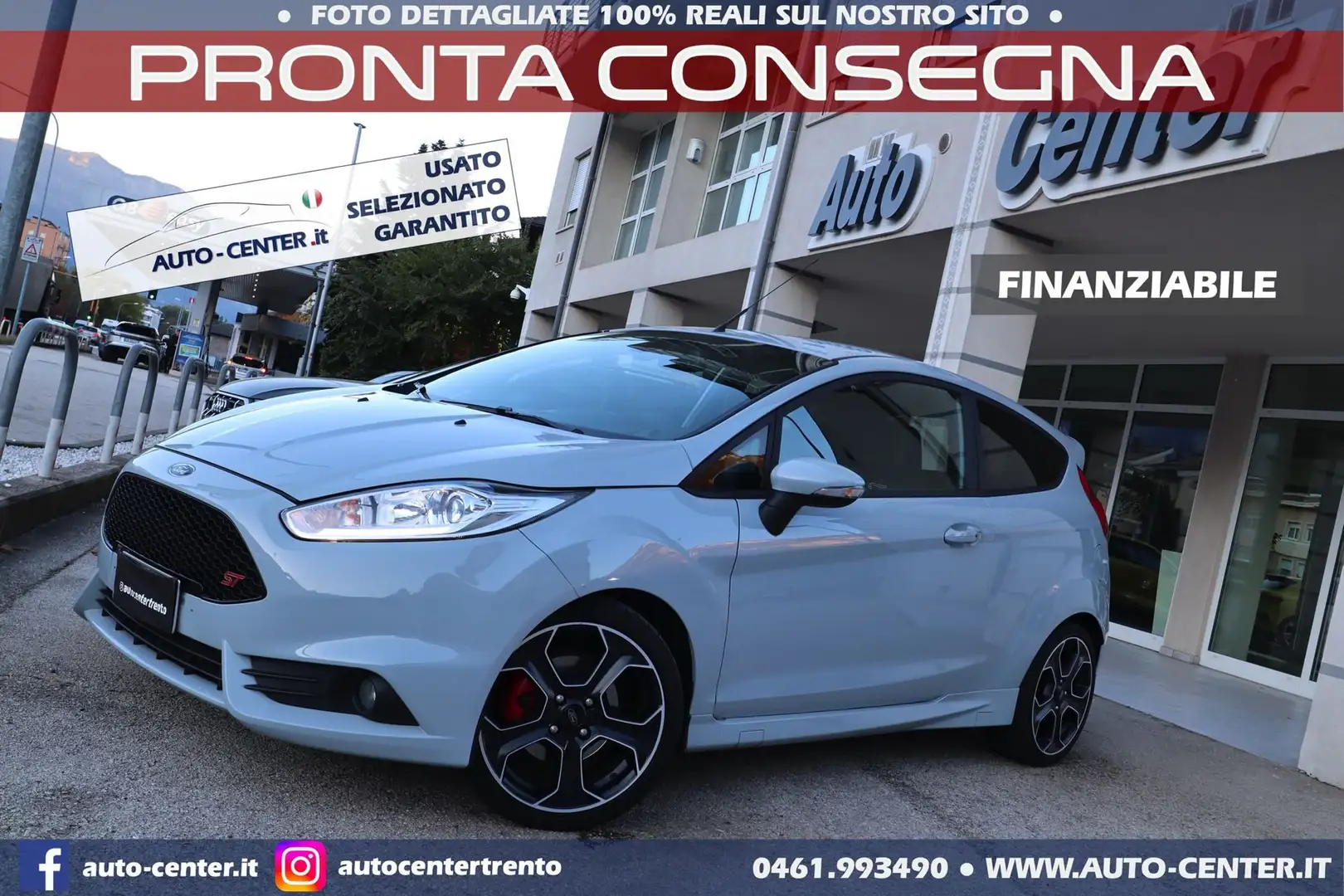 Ford Fiesta ST200 Edition 1.6T 3p ST 200 cv Gris - 1