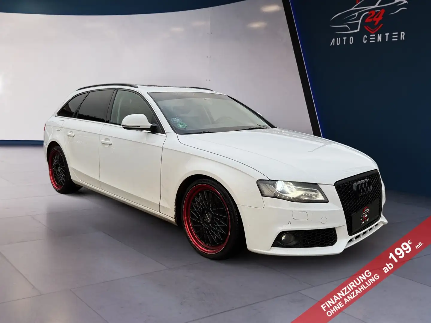 Audi A4 3.0 TDI Avant Ambiente quattro Weiß - 1